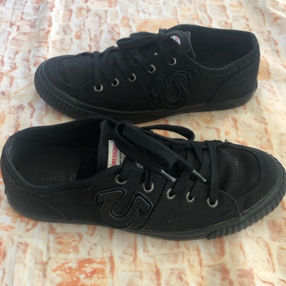 true religion canvas shoes